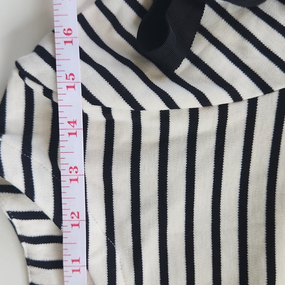 Anthropologie Maeve Ribbons and Stripes Dress Small Petite - Picture 6 of 7